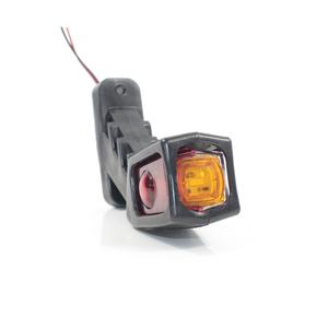 Feux de position LED rouges et ambrés blancs 24V pour remorque camion L & R tiges latérales <span class=keywords><strong>en</strong></span> caoutchouc - Product Image 4