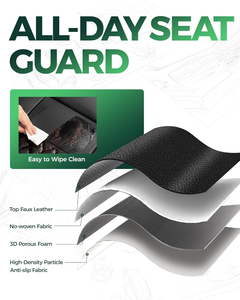 Fundas de Asiento de Cuero Personalizadas al por Mayor, Fundas de Asiento de Lujo TRD <span class=keywords><strong>Pro</strong></span> Camo para Toyota Tacoma de Tercera Generación, Asientos de Coche Modificados - Product Image 6