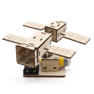 Módulo de Experimentos Espaciales OKYN-G6612, Kit de Madera para Armar a Mano para Manualidades Científicas y Tecnológicas - Product Image 4