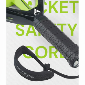 Cordón de seguridad de raqueta de nailon antideslizante duradero al por mayor para tenis de Pádel de playa correa de muñeca OEM personalizado - Product Image 1