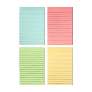 Zhongchang Square Lined <b>Sticky</b> <b>Notes</b> 200 Sheets Self Adhesive For Students And Office Use - Product Image 5
