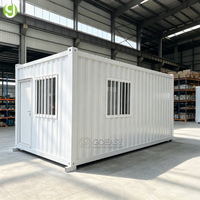 Maison mobile préfabriquée Goeasy à installation rapide, avec salle de bain, cuisine, structure en acier, hôtel, salon extérieur
