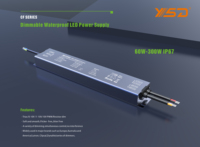 YSD-CF : Driver LED dimmable 5-en-1 30W/60W/100W/150W/200W/250W/300W |   Résistance PWM TRIAC 0-10V |   Sans scintillement |   Variateur d'intensité 0,1 %