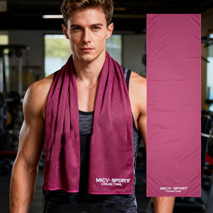 Serviette De Sport Homme Cool Towel Pour Sport & Fitness - Serviette Microfibre/Serviette Rafraîchissante Comme Serviette Serviette Rafraichissante