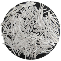 Fibres synthétiques grossières en polypropylène (PP) de qualité industrielle résistantes aux fissures, longueur 12 mm, marque DAYE, pour travaux en béton