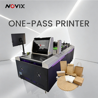 Impresora de Inyección de Tinta Automática de Grado Industrial NOVIX, Impresión de Alta Velocidad para Vasos de Papel, Sobres y Embalajes, Nueva