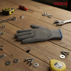 HY,Laser Cutting Durable <strong>Palm</strong> Maximum Protection Anti-cut Safety Gloves Unisex-Adults Trade 40cm Available Working Gloves HSG019 - Product Image 3