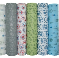 Tissu de nappe en polypropylène non tissé, léger, respirant, imperméable, uni, bon marché, pour usage domestique