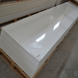 Chất lượng cao acrylic rắn bề mặt trắng Đá Nhân Tạo Hàn Quốc Sheets đối với bàn tiếp tân - Product Image 3