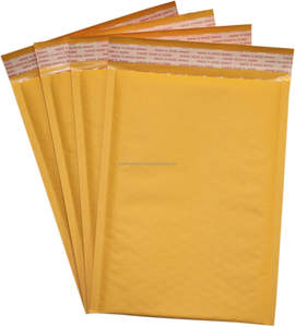 Enveloppes d'expédition rembourrées en papier kraft brun auto-adhésives, fermeture à bande adhésive, biodégradables, recyclables, protectrices - Product Image 2