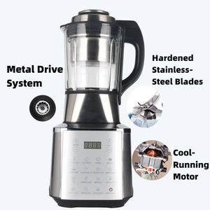 Profesional 2L gran capacidad comercial jugo batido máquina resistente Acero inoxidable trituradora de <span class=keywords><strong>hielo</strong></span> cuchillas licuadora - Product Image 6