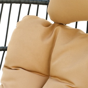 <span class=keywords><strong>Hamaca</strong></span> <span class=keywords><strong>plegable</strong></span> de ratán para interior y exterior, silla colgante de huevo, cesta, envío rápido - Product Image 6