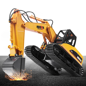 Huina 1350 RC Bagger 1/14 Maßstab Metall Aufladbar Ingenieur-Spielzeug für Kinder 15-Kanal Fernbedienung Baufahrzeuge - Product Image 2