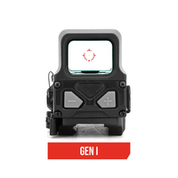 5D Era Tactical Optics Gen II Aluminum Waterproof Holographic Red Dot Sight Magnifier for Hunting Dynamic Close Quarters Full