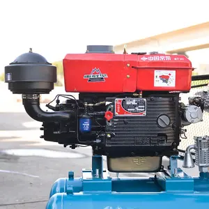 China Beroemde Merk Kaishan Diesel Luchtcompressor Dubbele Zuiger Compressor Voor Mijnbouw