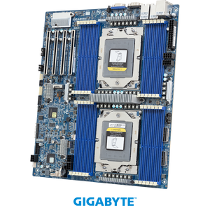 Scheda Madre Server Gigabyte MZ73-LM2 E-ATX per AMD EPYC 9005/9004 Doppia Memoria Grafica Integrata DP PCIe Gen5 500W CTDP Garanzia <span class=keywords><strong>3</strong></span> Anni - Product Image 1