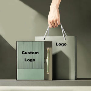 Juego de Regalo Empresarial Promocional 2026: Libretas de Cuero PU A5 Personalizadas de Alta Calidad y Bolígrafo - Product Image 1