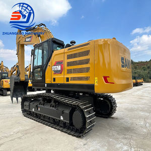 Excavadora SANY SY375H usada original Excavadora de orugas SANY Maquinaria de movimiento de tierras Excavadora de orugas SANY SY375H usada a la venta - Product Image 1