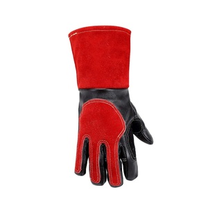 Guantes de soldadura Tig de cuero de seguridad para las manos Guantes Tig a prueba de fuego de alta calidad hechos en Pakistán personalizados - Product Image 1