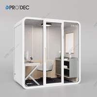 Salle de mise au point acoustique Cabine téléphonique vocale insonorisée Réunion Bureau Pod Studio Cabines insonorisées