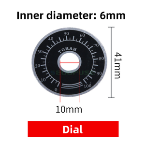 <span class=keywords><strong>MF</strong></span>-A01/A02/<span class=keywords><strong>A03</strong></span>/A04/A05 Bakelite vít Knob/Mũ bên trong đường kính 6mm chiết Knob - Product Image 6
