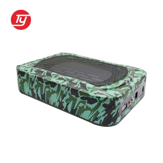 320W Car Subwoofer Car Audio Slim Under Seat Active Subwoofer Bass Amplifier Speaker Car Amplifier Subwoofers 12V