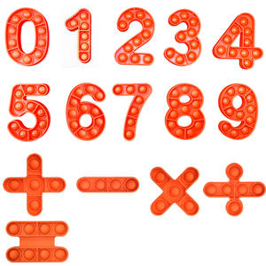 <span class=keywords><strong>Jeu</strong></span> de chiffres et de symboles mathématiques multicolores, jouet <span class=keywords><strong>anti</strong></span>-<span class=keywords><strong>stress</strong></span>, jouet sensoriel à bulles Popper pour adultes et enfants amusants - Product Image 3