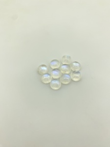 Piedra preciosa decorativa facetada cabujón arcoíris blanco Natural de 8mm al por mayor para la fabricación de joyas - Product Image 4