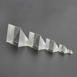 Custom Made Optical Glass Quartz Right Angle Triangular Prism