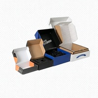 Boîte d'expédition en carton ondulé personnalisée pour produits e-commerce, boîte d'emballage pour avion, caja de embalaje