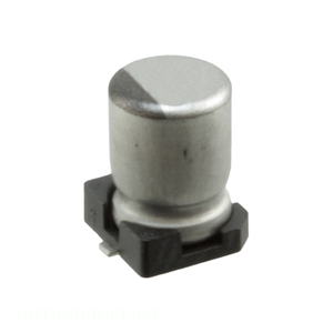 Original Surface Mount CAP ALUM 1UF 20% 50V SMD UUT1H010MCL1GS 1 uF <b>Capacitor</b> - Product Image 1