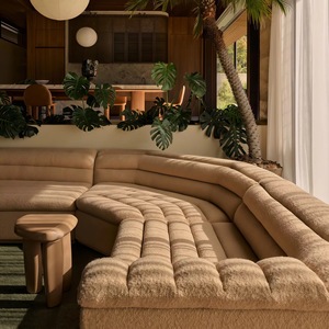 Divano Modulare Moderno Italiano Rivestimento in Velluto Lussuoso per Lobby di Hotel Villa Soggiorno - Product Image 6