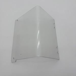 Protector de acrílico PMMA transparente curvado a medida para protección de equipos e instrumentos, cubierta de ventana. - Product Image 1