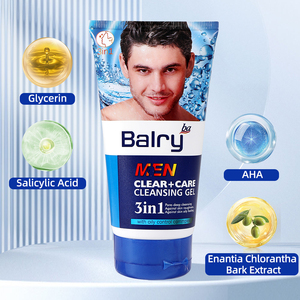 150ML 3 in 1 adamın yüz temizleyici toptan gözenekleri parlatıcı yağ kontrolü temizle cilt bakımı bakım OEM ODM özel salyangoz yüz yıkama - Product Image 3