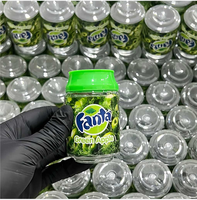 Bouteilles de boisson de cylindre de coca avec bouchon à vis Bouteilles de canettes en plastique PET écologiques de 250ml