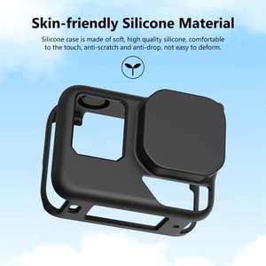 Groothandel Camera Case Voor Insta360 Ace Pro 2 Puluz Body Siliconen Beschermhoes Met Lensdop En Riem Beschermhoes - Product Image 3