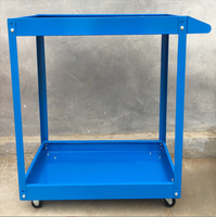 Vente chaude de haute qualité Durable en acier à faible quantité minimale de commande outil d'atelier mobile chariots à main à 3 niveaux