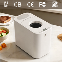 Triturador de Desechos Alimenticios Automático Eléctrico de 2.5L y 470W con Silenciador y Motor de Corriente Continua para Uso Doméstico