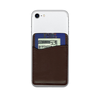 Portefeuille pour téléphone portable en cuir triangulaire, nouveau design, porte-cartes d'identité, poche à monnaie pour smartphone