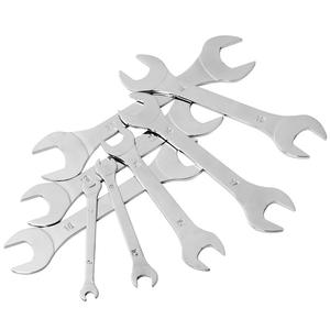 ชุดประแจปากตายสองด้าน Ximeng ผลิตจากเหล็กกล้าคาร์บอนสูง ผิวเงา ขึ้นรูปด้วยวิธีการตีขึ้นรูป ขนาด 6-32 มม. เครื่องมือบำรุงรักษา - Product Image 1