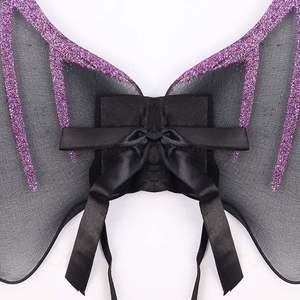 Spider Wings Set With Hat <b>Tutu</b> Skirt for Girls <b>Dress</b> up Cosplay Halloween Costume Party - Product Image 3