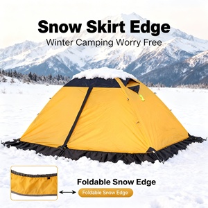 Tente de toit portable double couche en tissu Oxford, imperméable, installation rapide, pour camping en plein air, plage, alpinisme, nuitée, deux personnes - Product Image 3
