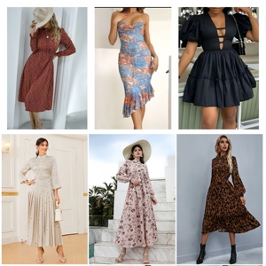 Vêtements pour femmes en gros, assortiment <span class=keywords><strong>de</strong></span> marques, vêtements <span class=keywords><strong>de</strong></span> créateurs, vêtements d'occasion, prix d'usine, robes variées - Product Image 1