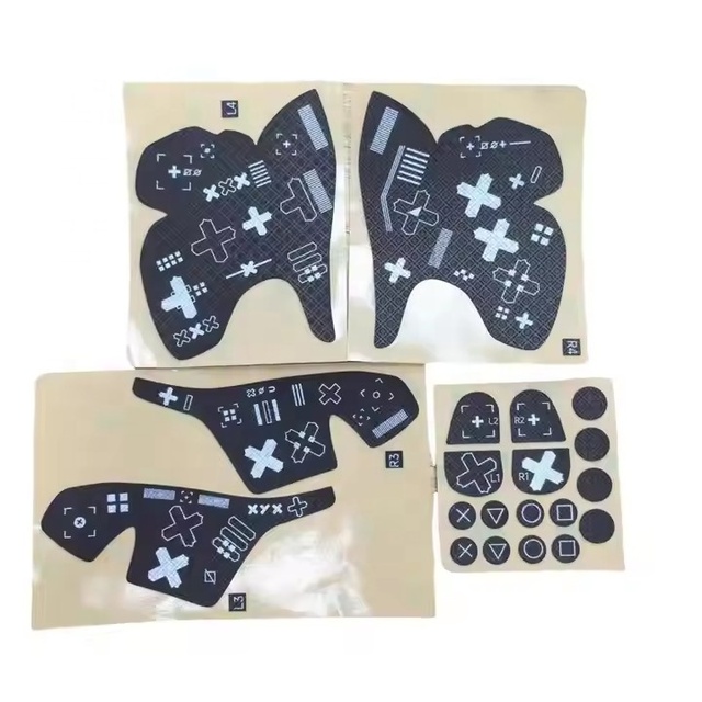 Ps5 Controller Grip Pads Anti-Skid Sweat-Absorbent Textured Soft Rubber Handle Grips for Enhanced Gaming Experience