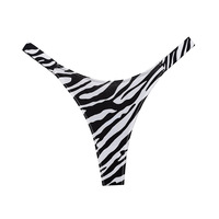 Celana Dalam G-String Motif Leopard Seksi Tipis Nyaman Bahan Katun Bernapas Seksi Celana Dalam Wanita Grosir Celana Dalam Leopard Wanita