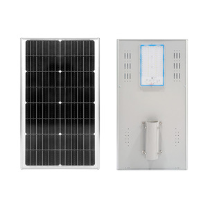 Farola Solar Integrada de 60W LED con Celda Solar Mono Si, Material de Aluminio, Iluminación Exterior para Carreteras - Product Image 2