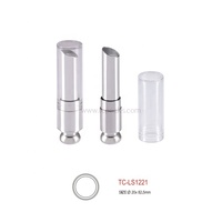 Tube cosmétique vide personnalisé avec logo, emballage carré en plastique pour rouge à lèvres, matériaux recyclés, OEM/ODM