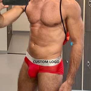 PATON Nuovi Boxer da Uomo in Modal Solido Personalizzati, Traspiranti in <span class=keywords><strong>Cotone</strong></span> e Spandex, Senza Cuciture, Antistatici, Elastici - Product Image 1
