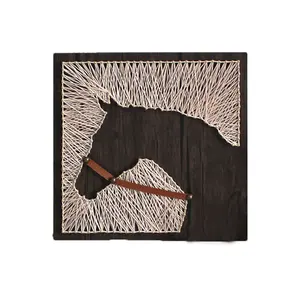 Redresse — Kit de fils d'ongles 3D motif cheval, décoration murale à faire soi-même, offre spéciale