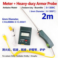Termometer Termokopel Permukaan TM902C Termometer Digital Suhu Tinggi Pengukur Suhu Industri